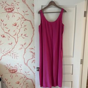 Club Monaco Fuchsia Maxi Dress
